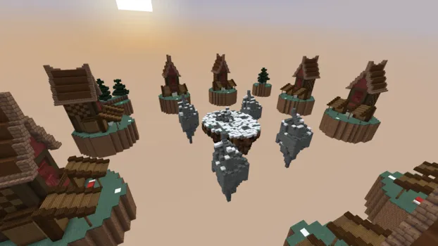 BedWars Map - Winter — Minecraft xarita, rasm 2