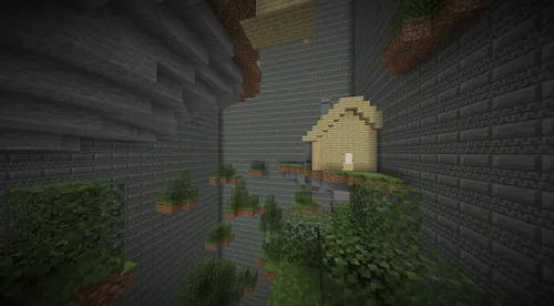 1000 blokli parkur — Minecraft xarita, rasm 1