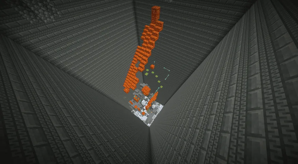 1000 blokli parkur — Minecraft xarita, rasm 4