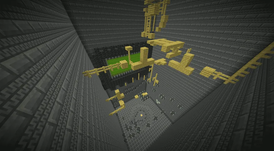 1000 blokli parkur — Minecraft xarita, rasm 5