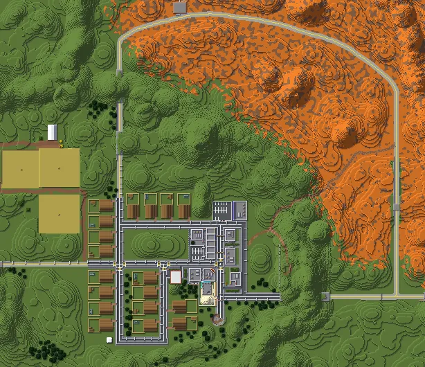 Tornado Land | Amerika shaharchasi — Minecraft xarita, rasm 2