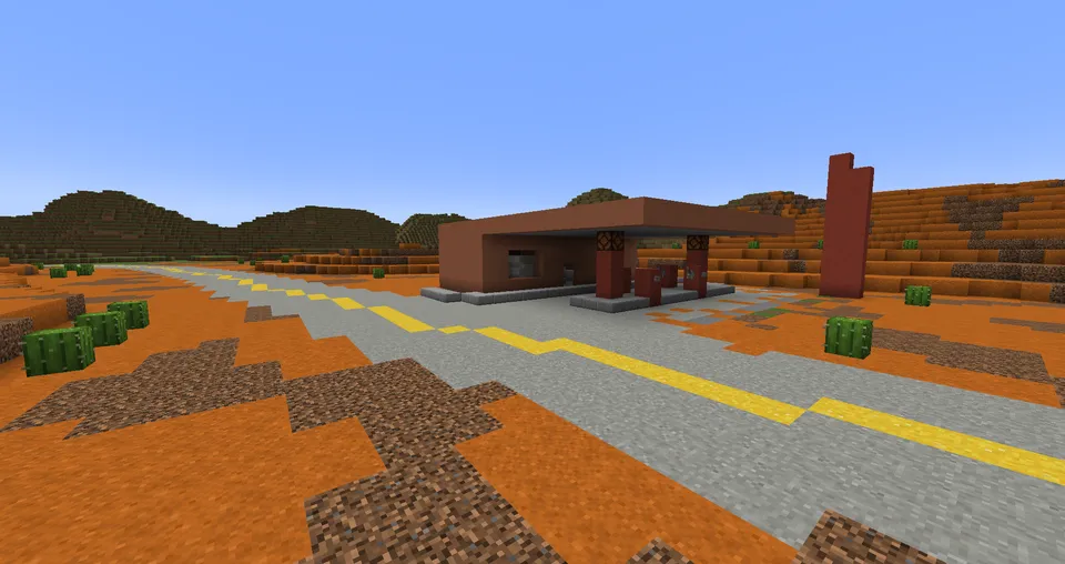 Tornado Land | Amerika shaharchasi — Minecraft xarita, rasm 3