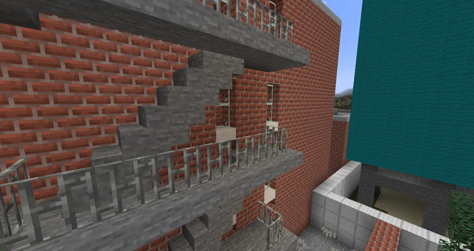 Tornado Land | Amerika shaharchasi — Minecraft xarita, rasm 7