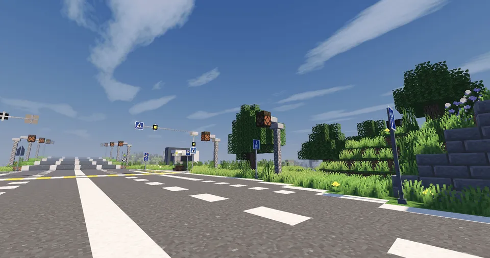 Dengiz bo'yidagi kichik shahar — Minecraft xarita, rasm 5