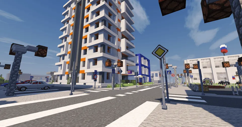 Dengiz bo'yidagi kichik shahar — Minecraft xarita, rasm 7