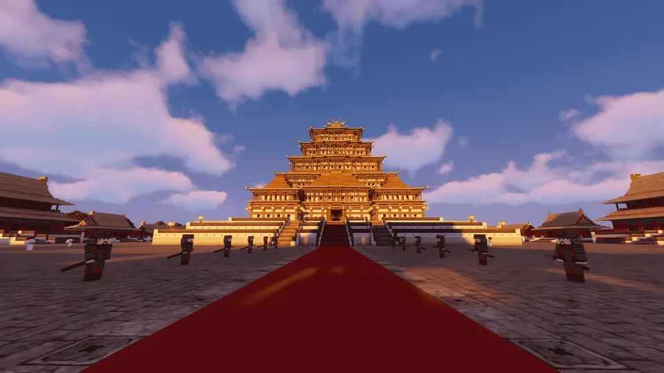 Osmonosti imperatori — Minecraft xarita, rasm 2