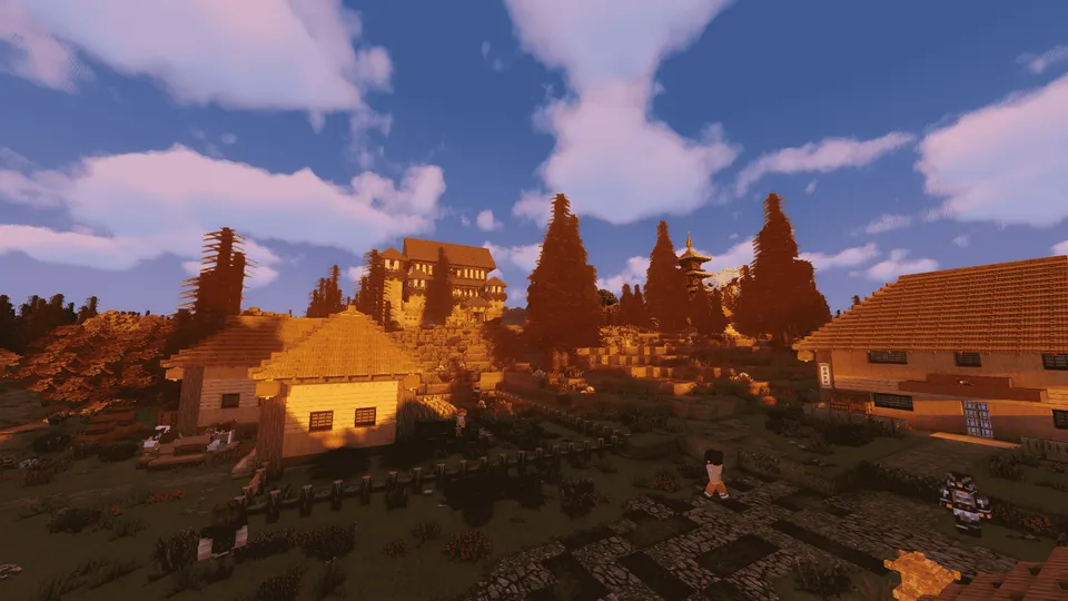 Osmonosti imperatori — Minecraft xarita, rasm 5