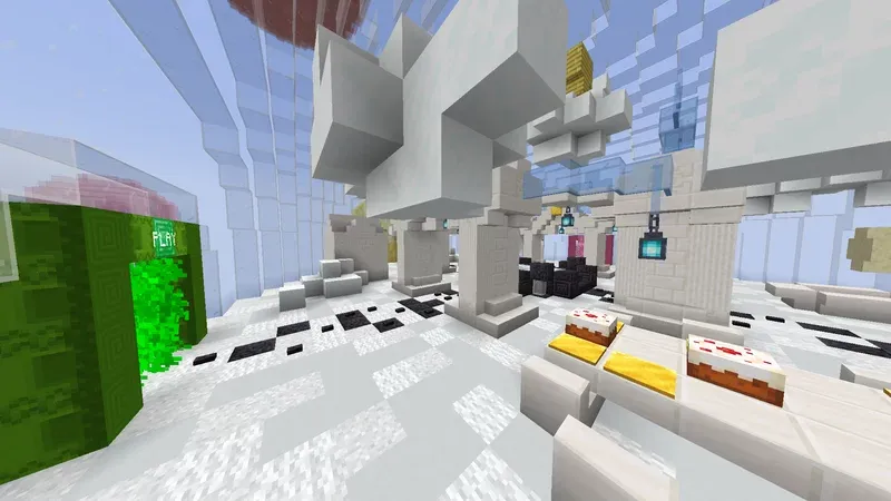 Speed Builders — Minecraft xarita, rasm 5