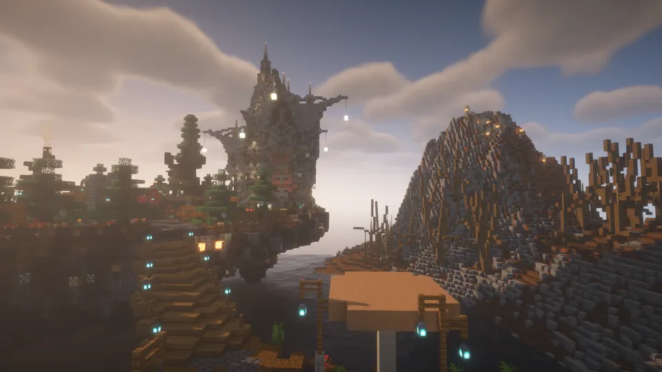 Logical codes on the island — Minecraft xarita, rasm 3