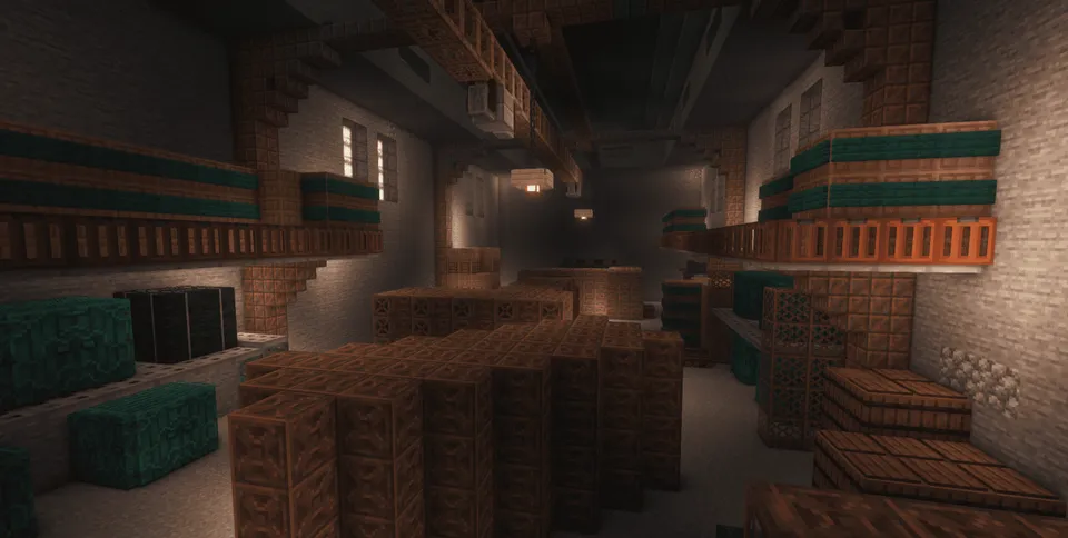 Point Blank Supply Base | Ta'minot bazasi — Minecraft xarita, rasm 4