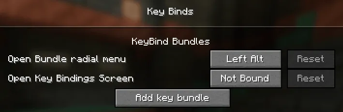 KeyBind Bundles — Minecraft mod, rasm 2