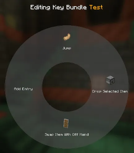 KeyBind Bundles — Minecraft mod, rasm 3