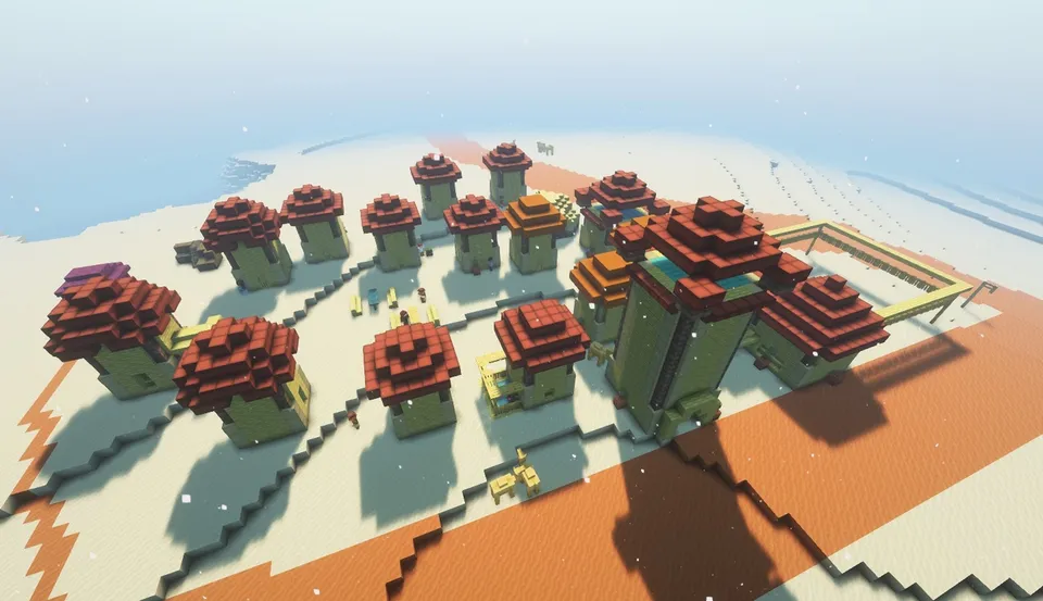 Qismat Arxeologi Custom NPCs Forever — Minecraft xarita, rasm 5