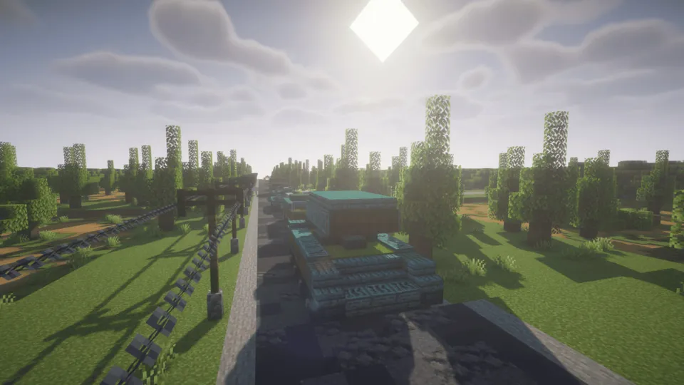 Yuxino shaharchasi — Minecraft xarita, rasm 3