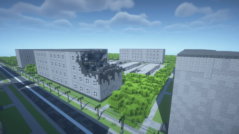 Yuxino shaharchasi — Minecraft xarita, rasm 8