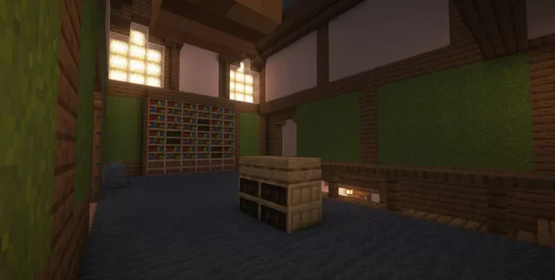 Point Blank Library | Kutubxona — Minecraft xarita, rasm 6