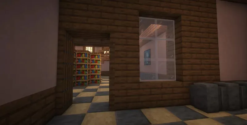 Point Blank Library | Kutubxona — Minecraft xarita, rasm 8