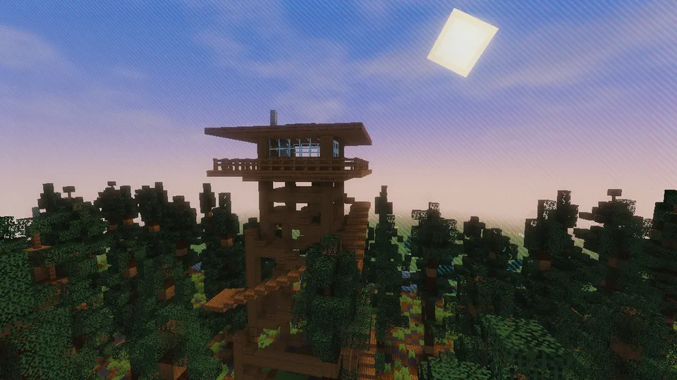 An empty city Orsh-Angeles — Minecraft xarita, rasm 4