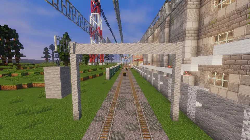 An empty city Orsh-Angeles — Minecraft xarita, rasm 5