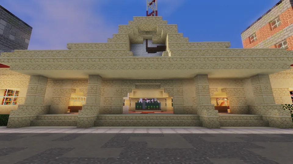 An empty city Orsh-Angeles — Minecraft xarita, rasm 6