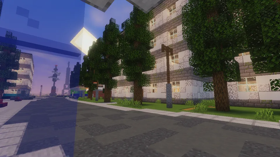 An empty city Orsh-Angeles — Minecraft xarita, rasm 7