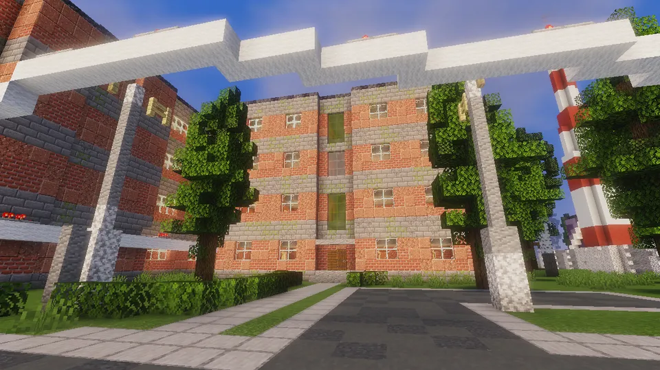 An empty city Orsh-Angeles — Minecraft xarita, rasm 8