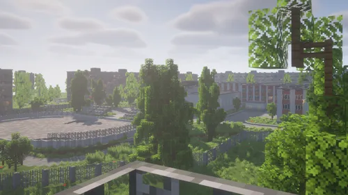 Novokopiyskoye shaharchasi — Minecraft xarita, rasm 1