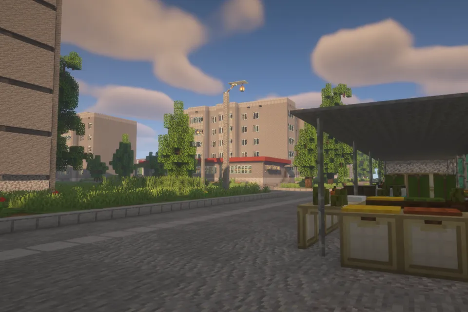 Novokopiyskoye shaharchasi — Minecraft xarita, rasm 2