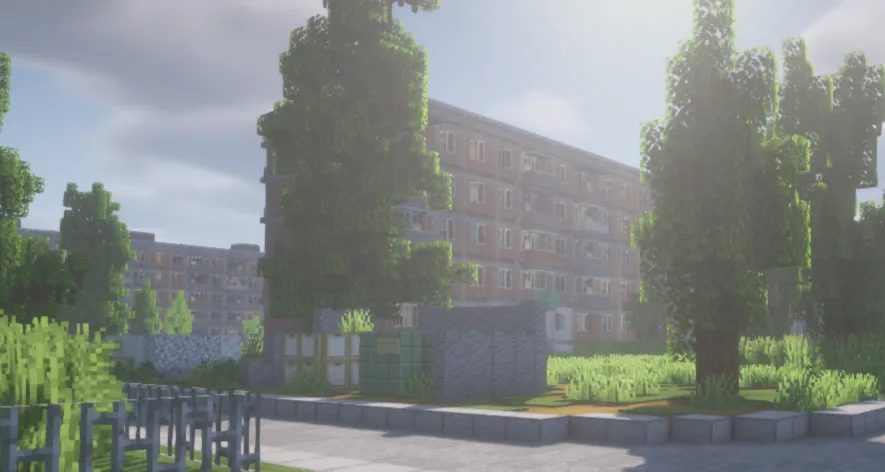 Novokopiyskoye shaharchasi — Minecraft xarita, rasm 3