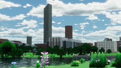 DDR politmine — Minecraft xarita, rasm 1