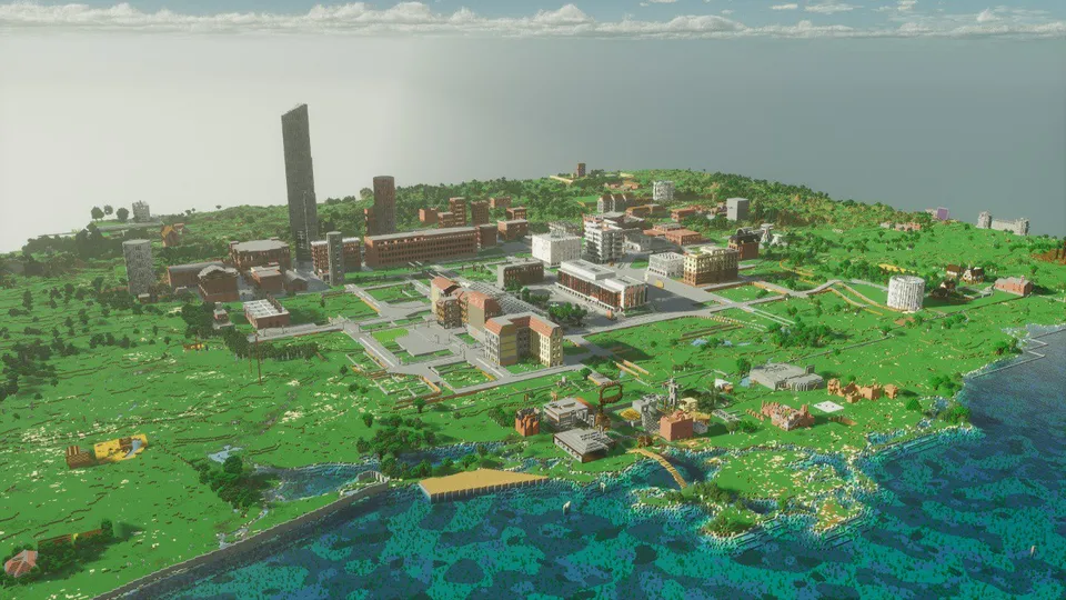 DDR politmine — Minecraft xarita, rasm 3
