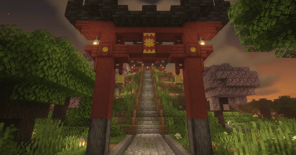 Murder Mystery: Japanese Temple — Minecraft xarita, rasm 6