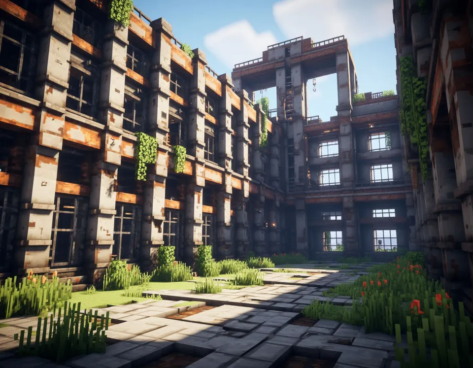 Tashlandiq zavod — Minecraft xarita, rasm 5