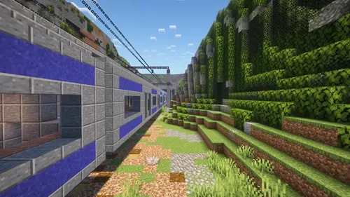 Point Blank MStation | Metro stansiyasi — Minecraft xarita, rasm 1