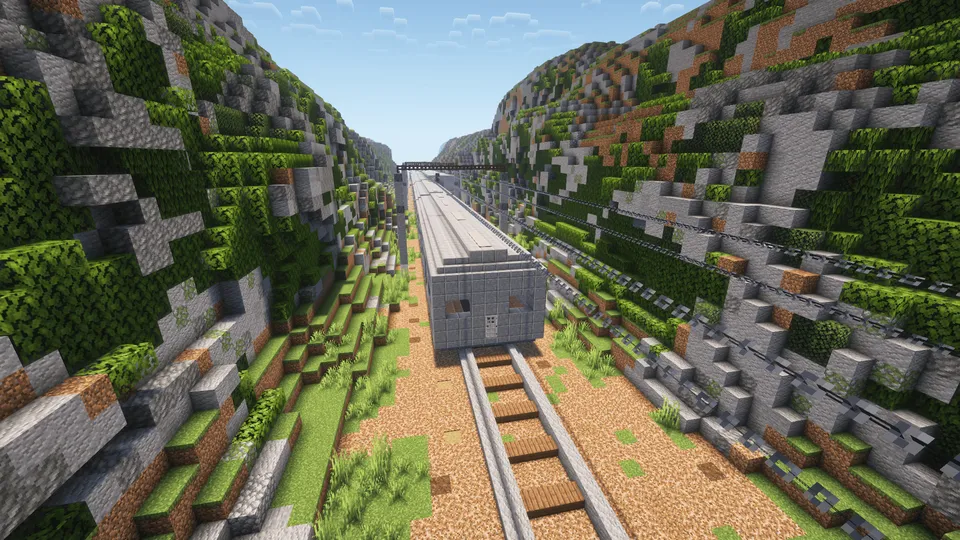 Point Blank MStation | Metro stansiyasi — Minecraft xarita, rasm 2