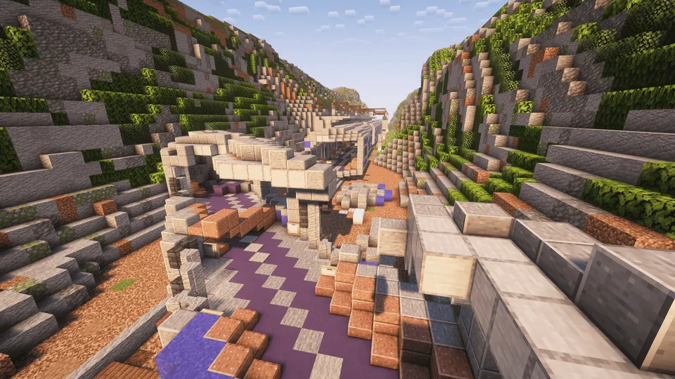 Point Blank MStation | Metro stansiyasi — Minecraft xarita, rasm 4
