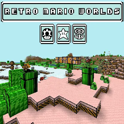 Retro Mario Worlds — Minecraft mod, rasm 1