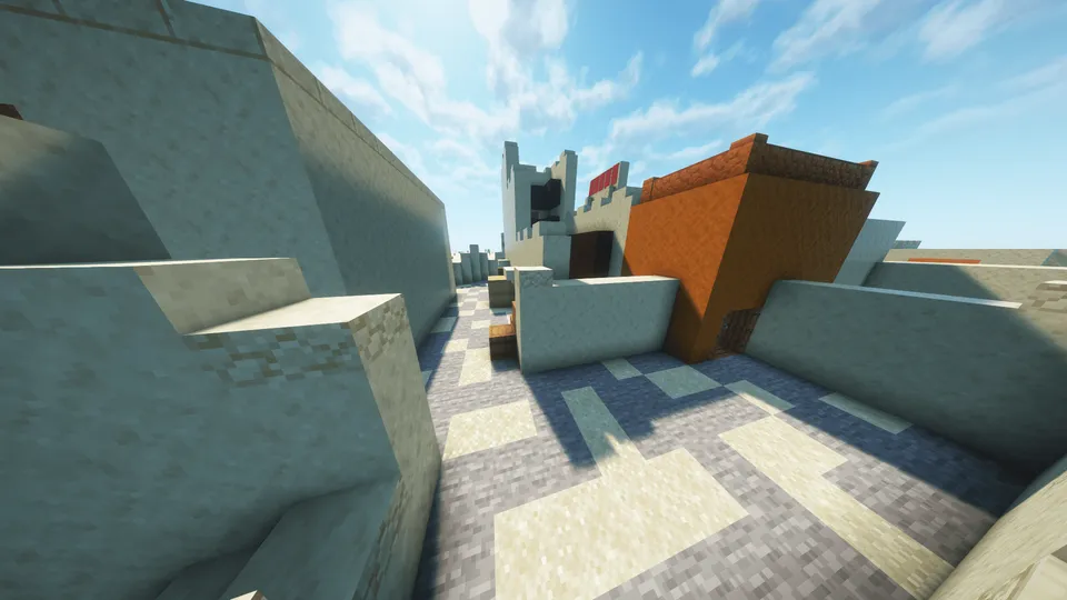 Sandy Winds — Minecraft xarita, rasm 2