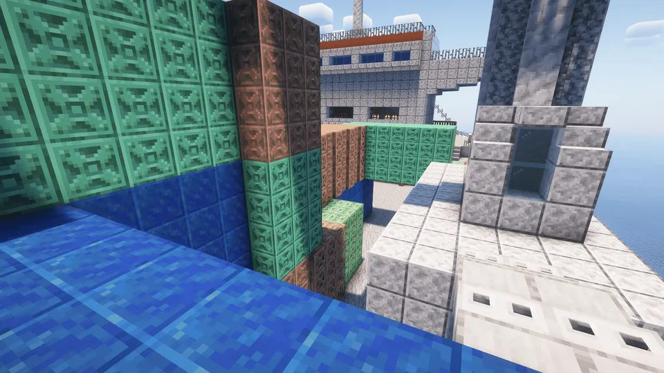 Point Blank Cargo Ship | Quruqlik kemasi — Minecraft xarita, rasm 2