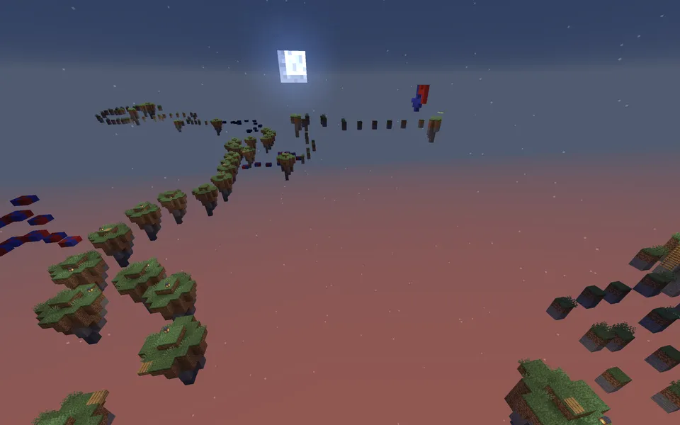Parcool-kur — Minecraft xarita, rasm 2