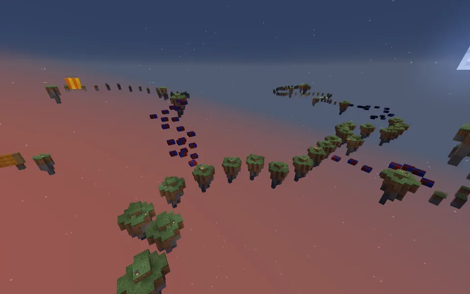 Parcool-kur — Minecraft xarita, rasm 3