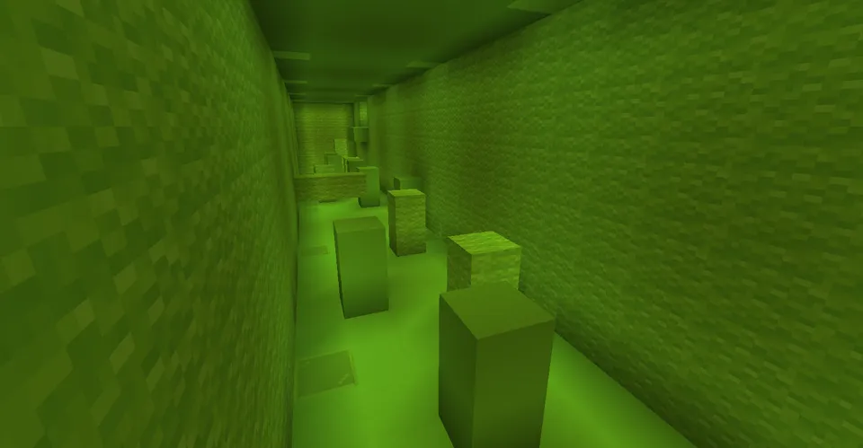 Beton bloklar bo‘ylab uchta parkur — Minecraft xarita, rasm 4