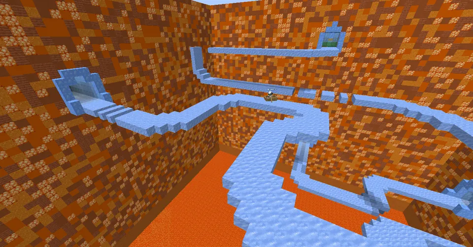 SkvishBind dan 10 ta sinov — Minecraft xarita, rasm 2