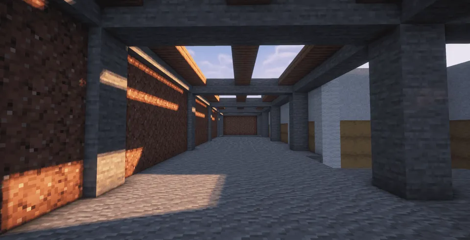 Point Blank Red Rock | Qizil qoya — Minecraft xarita, rasm 4