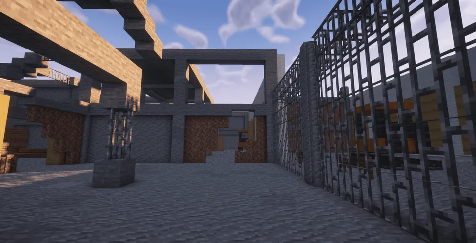 Point Blank Red Rock | Qizil qoya — Minecraft xarita, rasm 6