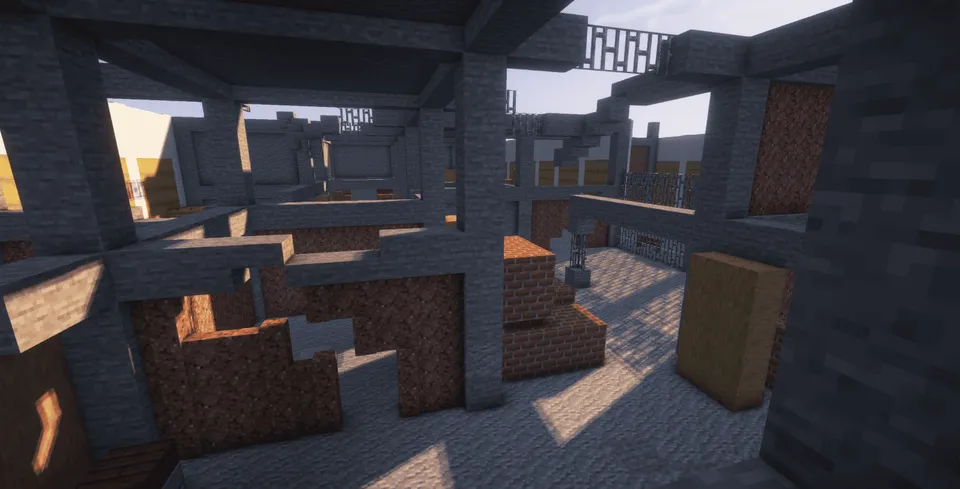 Point Blank Red Rock | Qizil qoya — Minecraft xarita, rasm 7