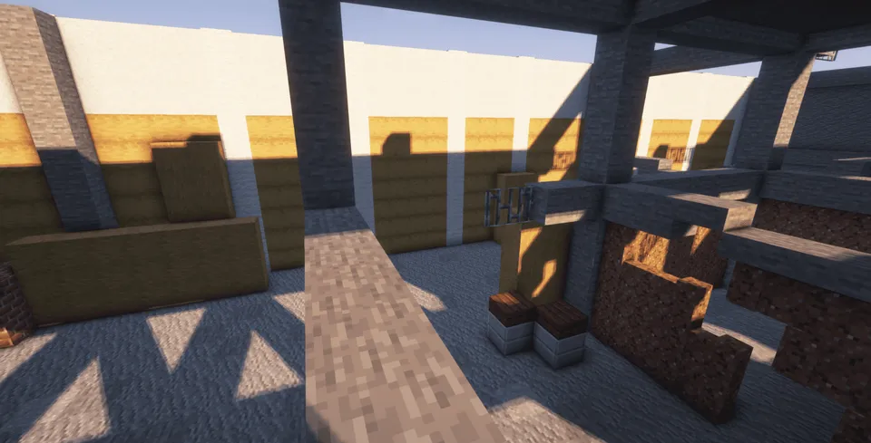 Point Blank Red Rock | Qizil qoya — Minecraft xarita, rasm 8