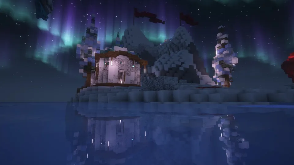 Snowy Skirmish 2: Ko‘chki — Minecraft xarita, rasm 3