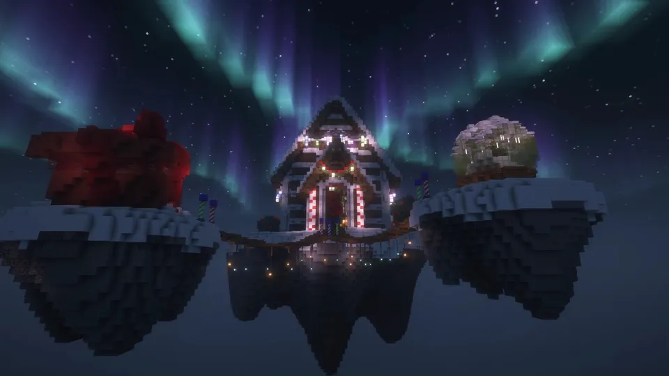 Snowy Skirmish 2: Ko‘chki — Minecraft xarita, rasm 4