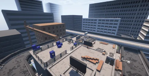 Point Blank Helispot — Minecraft xarita, rasm 1